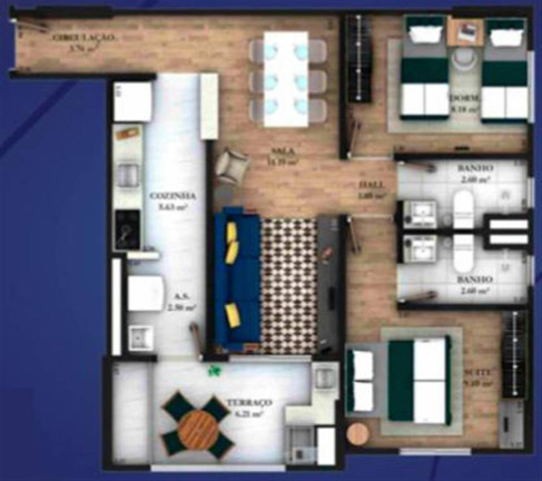 Imagem Apartamento com 2 Quartos à Venda, 65 m² em Guilhermina - Praia Grande Imagem Apartamento com 2 Quartos à Venda, 65 m² em Guilhermina - Praia Grande