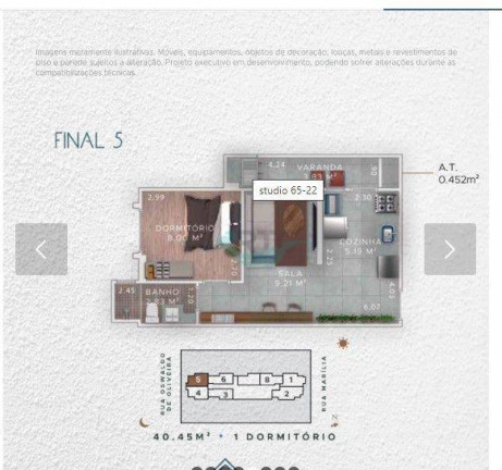 Imagem Apartamento com 1 Quarto à Venda, 37 m² em Boqueirão - Praia Grande Imagem Apartamento com 1 Quarto à Venda, 37 m² em Boqueirão - Praia Grande
