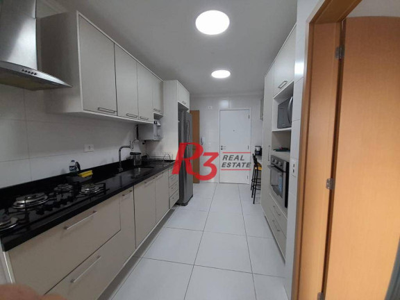 Imagem Apartamento com 3 Quartos à Venda, 122 m² em Gonzaga - Santos