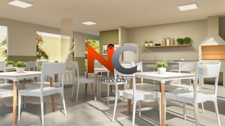 Apartamento com 2 Quartos à Venda, 41 m² em São Vicente - Belford Roxo