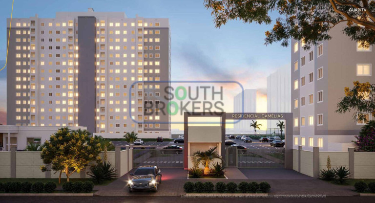 Apartamento com 2 Quartos à Venda, 36 m² em Pinheirinho - Curitiba