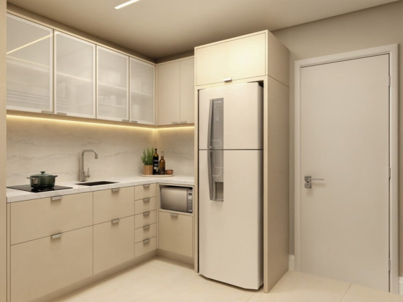 Imagem Apartamento com 1 Quarto à Venda, 29 m² em Mercês - Curitiba