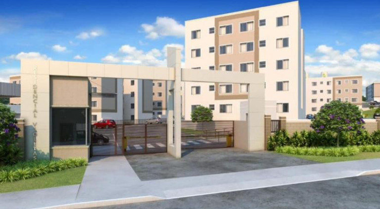 Imagem Apartamento com 2 Quartos à Venda, 44 m² em Bela Vista - Palhoça