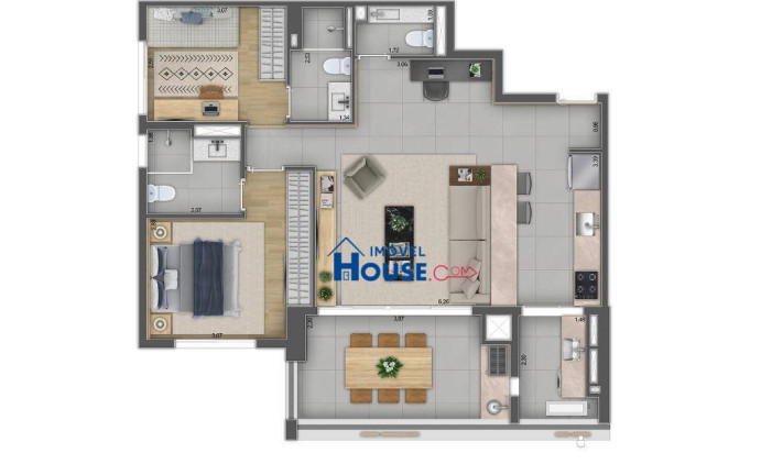 Imagem Apartamento com 2 Quartos à Venda, 85 m² em Pinheiros - São Paulo Imagem Apartamento com 2 Quartos à Venda, 85 m² em Pinheiros - São Paulo