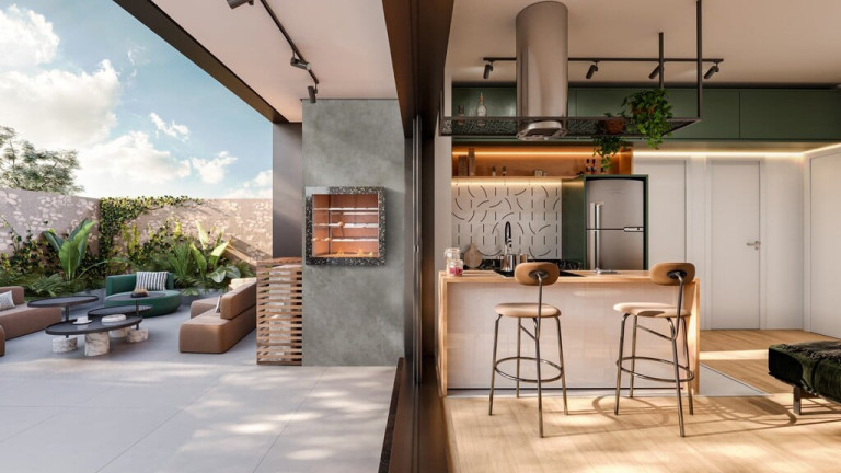 Imagem Apartamento com 2 Quartos à Venda, 61 m² em Bacacheri - Curitiba