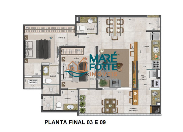 Imagem Apartamento com 2 Quartos à Venda, 67 m² em Toninhas - Ubatuba Imagem Apartamento com 2 Quartos à Venda, 67 m² em Toninhas - Ubatuba