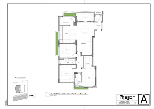 Imagem Apartamento com 3 Quartos à Venda, 113 m² em São Pedro - Belo Horizonte