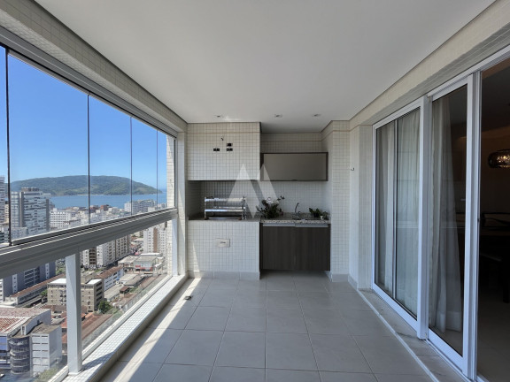 Apartamento com 3 Quartos à Venda, 155 m² em Embaré - Santos