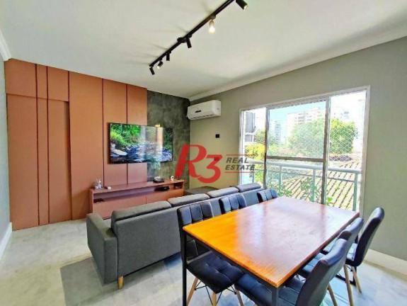 Apartamento com 2 Quartos à Venda, 65 m² em Ponta Da Praia - Santos