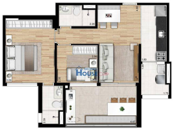 Imagem Apartamento com 2 Quartos à Venda, 73 m² em Pinheiros - São Paulo Imagem Apartamento com 2 Quartos à Venda, 73 m² em Pinheiros - São Paulo