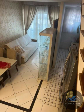 Imagem Flat com 2 Quartos para Alugar, 90 m² em Gonzaga - Santos