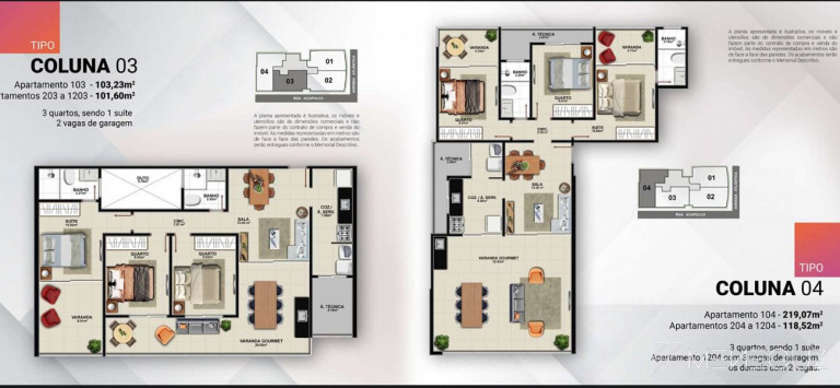 Imagem Apartamento com 3 Quartos à Venda, 106 m² em Praia Do Morro - Guarapari Imagem Apartamento com 3 Quartos à Venda, 106 m² em Praia Do Morro - Guarapari