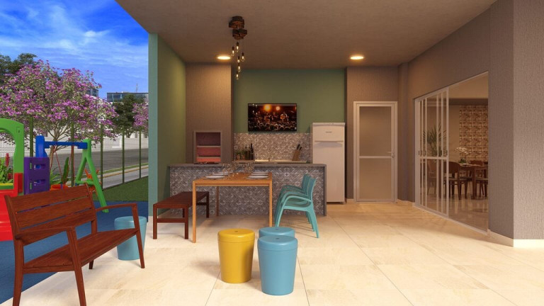 Imagem Apartamento com 3 Quartos à Venda, 61 m² em Parque Amazônia - Goiânia Imagem Apartamento com 3 Quartos à Venda, 61 m² em Parque Amazônia - Goiânia
