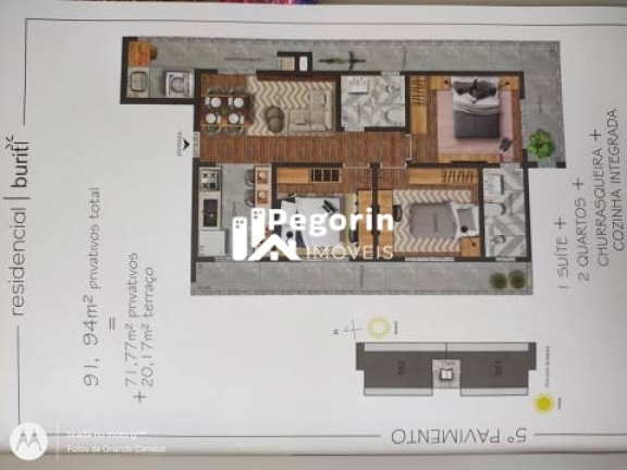 Imagem Apartamento com 3 Quartos à Venda, 92 m² em Centro - Pinhais Imagem Apartamento com 3 Quartos à Venda, 92 m² em Centro - Pinhais