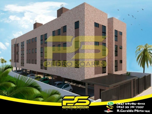 Apartamento com 2 Quartos à Venda, 51 m² em Planalto Boa Esperança - João Pessoa