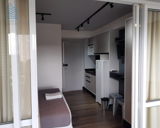 Imagem Imóvel com 1 Quarto para Alugar, 26 m² em Campo Belo - São Paulo