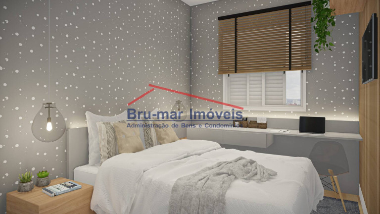 Imagem Apartamento com 2 Quartos à Venda, 72 m² em Campo Grande - Santos