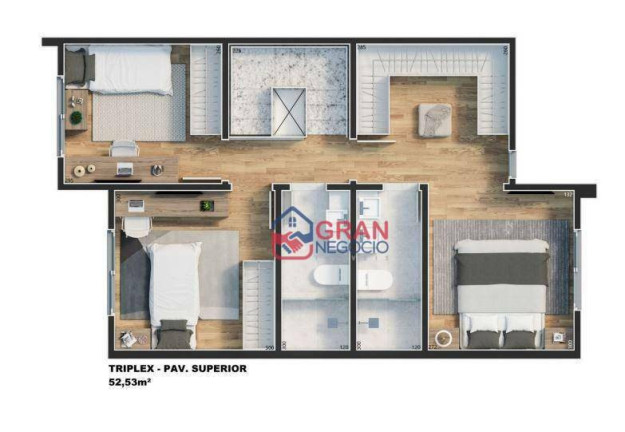Imagem Sobrado com 3 Quartos à Venda, 158 m² em Abranches - Curitiba Imagem Sobrado com 3 Quartos à Venda, 158 m² em Abranches - Curitiba