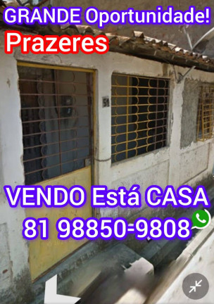 Casa com 2 Quartos à Venda, 100 m² em Jardim Jordão - Jaboatão Dos Guararapes