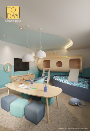 Imagem Apartamento com 1 Quarto à Venda, 30 m² em Campo Belo - São Paulo