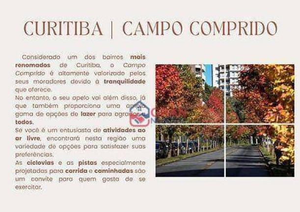 Imagem Imóvel com 3 Quartos à Venda, 102 m² em Campo Comprido - Curitiba