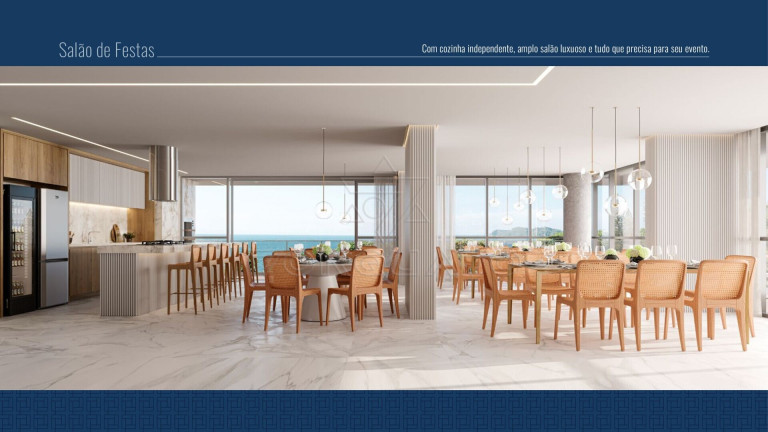 Imagem Apartamento com 3 Quartos à Venda, 120 m² em Praia De Armação Do Itapocorói - Penha