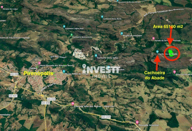 Chácara à Venda, 65.100 m² em Centro - Pirenópolis
