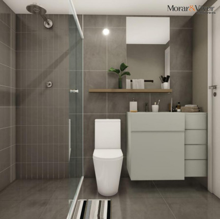 Imagem Apartamento com 1 Quarto à Venda, 32 m² em Cristo Rei - Curitiba