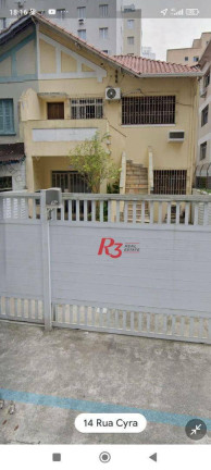 Imagem Sobrado com 4 Quartos à Venda, 247 m² em José Menino - Santos