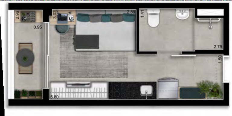 Imagem Apartamento com 1 Quarto à Venda, 45 m² em Jardim Vila Mariana - São Paulo