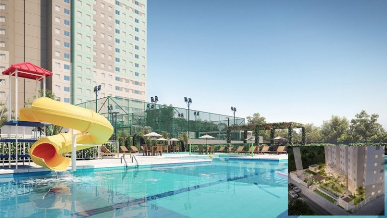 Apartamento com 2 Quartos à Venda, 40 m² em Vila Romanópolis - Ferraz De Vasconcelos