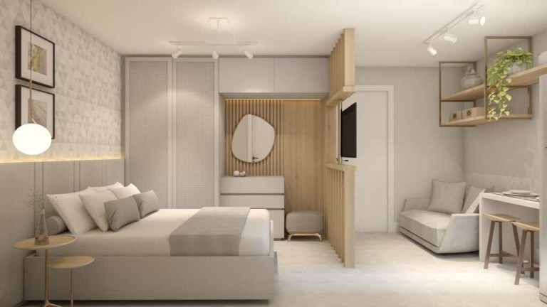 Imagem Studio com 1 Quarto à Venda, 22 m² em Novo Mundo - Curitiba Imagem Studio com 1 Quarto à Venda, 22 m² em Novo Mundo - Curitiba