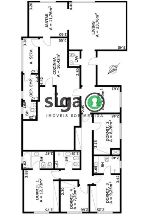 Imagem Apartamento com 4 Quartos à Venda, 170 m² em Real Parque - São Paulo