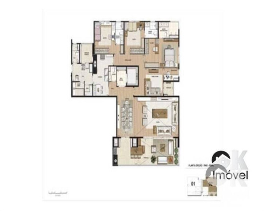 Imagem Apartamento com 4 Quartos à Venda, 213 m² em Aclimação - São Paulo