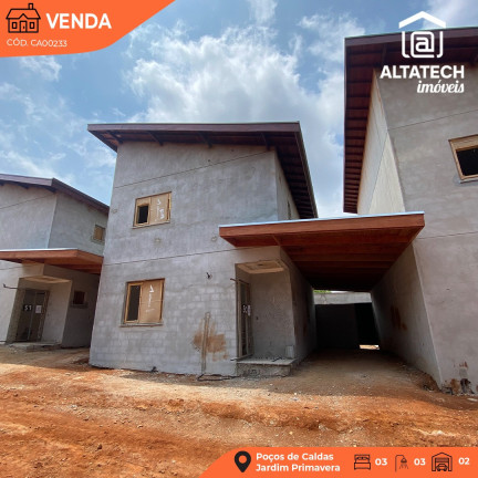 Casa com 3 Quartos à Venda, 154 m² em Jardim Primavera - Poços De Caldas