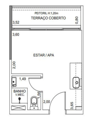 Imagem Flat com 1 Quarto à Venda, 18 m² em Bela Vista - São Paulo Imagem Flat com 1 Quarto à Venda, 18 m² em Bela Vista - São Paulo