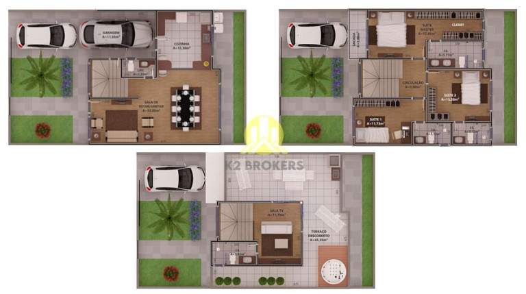 Imagem Casa com 3 Quartos à Venda, 146 m² em água Verde - Curitiba Imagem Casa com 3 Quartos à Venda, 146 m² em água Verde - Curitiba