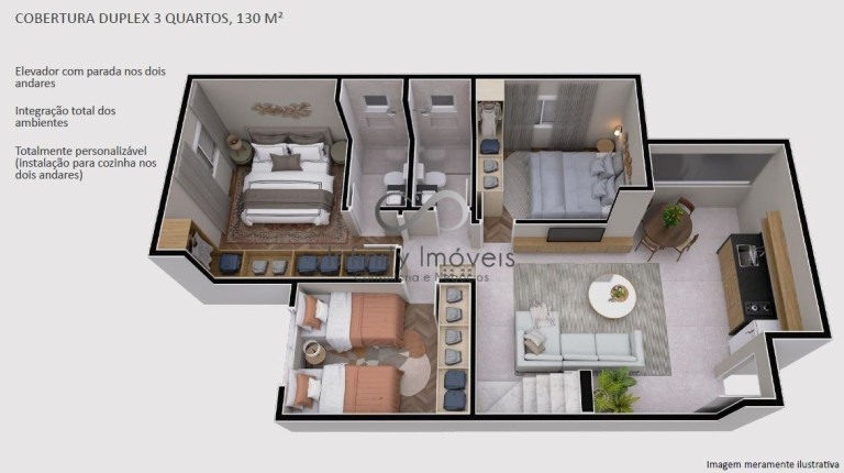 Imagem Apartamento com 2 Quartos à Venda, 64 m² em Ipiranga - Belo Horizonte