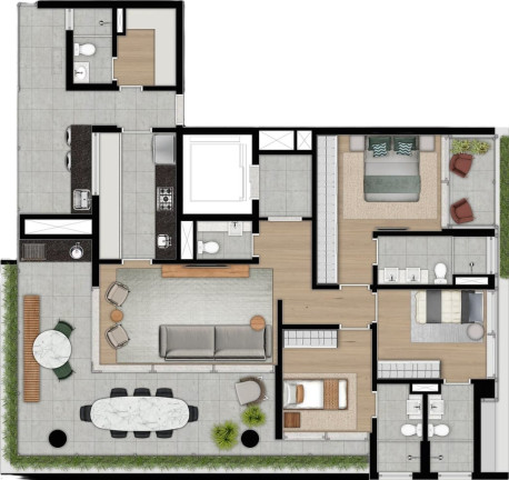 Imagem Cobertura com 4 Quartos à Venda, 384 m² em Moema - São Paulo