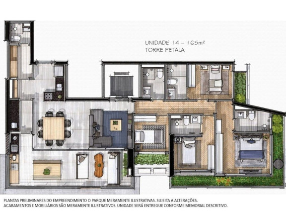 Imagem Apartamento com 4 Quartos à Venda, 197 m² em Brooklin Paulista - São Paulo Imagem Apartamento com 4 Quartos à Venda, 197 m² em Brooklin Paulista - São Paulo