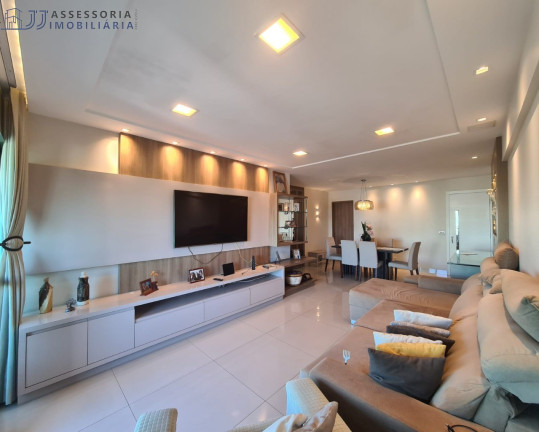 Apartamento com 3 Quartos para Alugar ou Temporada, 124 m² em Capim Macio - Natal