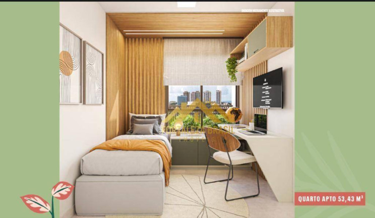 Imagem Imóvel com 2 Quartos à Venda, 53 m² em Presidente Kennedy - Fortaleza Imagem Imóvel com 2 Quartos à Venda, 53 m² em Presidente Kennedy - Fortaleza
