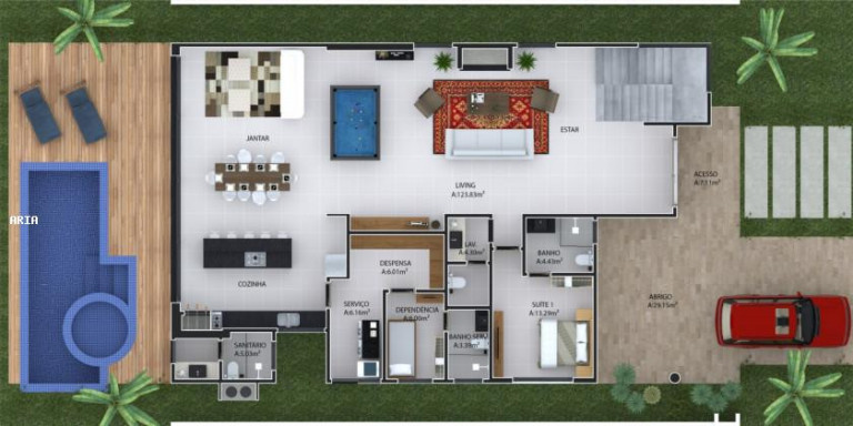 Imagem Casa com 5 Quartos à Venda, 438 m² em Centro - Xangri-lá