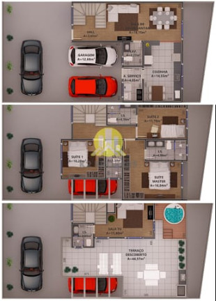 Imagem Casa com 3 Quartos à Venda, 161 m² em água Verde - Curitiba Imagem Casa com 3 Quartos à Venda, 161 m² em água Verde - Curitiba