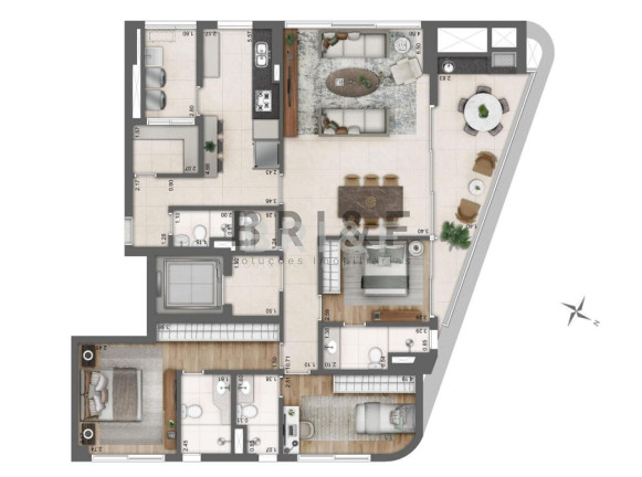 Imagem Apartamento com 3 Quartos à Venda, 152 m² em Vila Olímpia - São Paulo