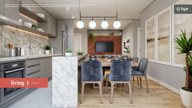 Imagem Apartamento com 2 Quartos à Venda, 55 m² em água Verde - Curitiba