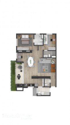 Imagem Apartamento com 3 Quartos à Venda, 107 m² em Centro - Curitiba