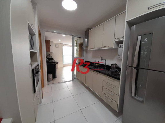 Imagem Apartamento com 3 Quartos à Venda, 122 m² em Gonzaga - Santos