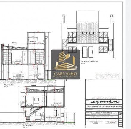 Imagem Sobrado com 2 Quartos à Venda, em Forquilhinha - São José Imagem Sobrado com 2 Quartos à Venda, em Forquilhinha - São José