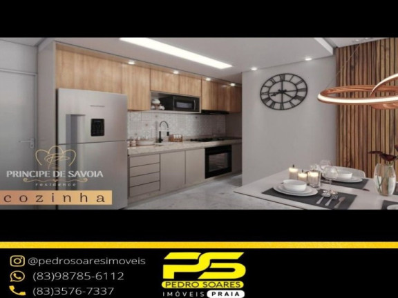 Imagem Apartamento com 2 Quartos à Venda, 56 m² em Jardim Oceania - João Pessoa